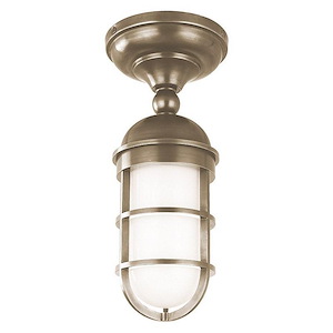 Groton - One Light Flush Mount - 5.75 Inches Wide by 13 Inches High