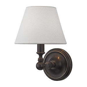 Sidney - One Light Wall Sconce - 7 Inches Wide by 9.75 Inches High