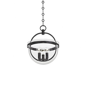 Malloy - 3 Light Pendant-14.75 Inches Tall and 11.75 Inches Wide