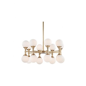 Astoria 16-Light LED Chandelier - 27 Inches Wide by 13.5 Inches High - 749938