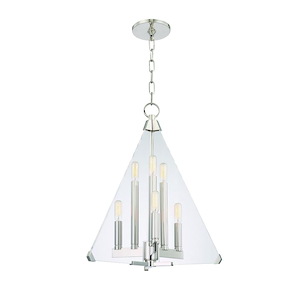 Triad 6-Light Pendant - 18 Inches Wide by 22.5 Inches High
