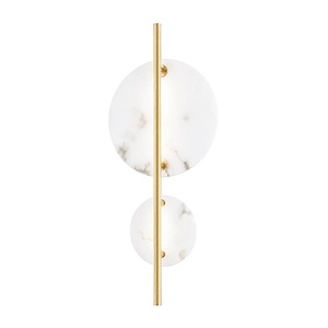Croft - One Light Wall Sconce in Contemporary Style - 10 Inches Wide by 23.5 Inches High