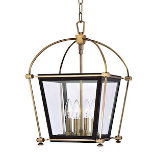 Hollis 4 Light Pendant - 12.75 Inches Wide by 19.25 Inches High