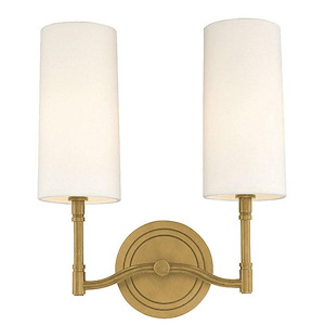 Dillion - Two Light Wall Sconce - 11.75 Inches Wide by 13.5 Inches High - 268785