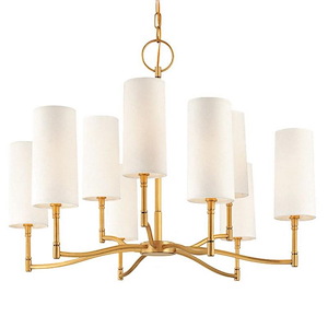 Dillion - Nine Light Chandelier - 30 Inches Wide by 22.5 Inches High - 268783