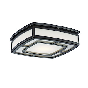 Elmore LED 13 InchW Flush Mount - 12.75 Inches Wide by 3.25 Inches High