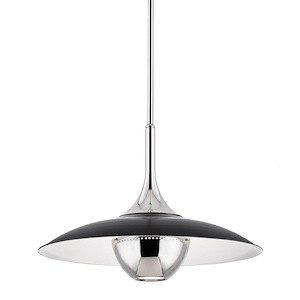 Clarkson - One Light Pendant in Modern Style - 24 Inches Wide by 18 Inches High
