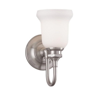 Plymouth - One Light Wall Sconce - 5 Inches Wide by 10 Inches High - 92080