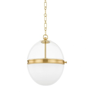 Donnell - 1 Light Pendant-15.25 Inches Tall and 12.5 Inches Wide