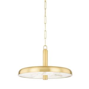 Reynolds - 42W 1 LED Pendant-12.5 Inches Tall and 19.75 Inches Wide