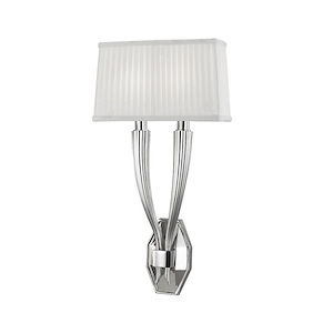 Erie - Two Light Wall Sconce - 11.25 Inches Wide by 21 Inches High