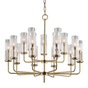 Wentworth - Fifteen Light Chandelier - 31 Inches Wide by 26.25 Inches High