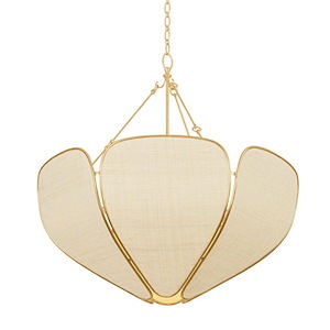 Bayville - 6 Light Pendant-32.75 Inch Tall and 31.75 Inch Wide - 1387453
