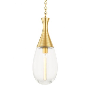 Southold - 1 Light Pendant-12.25 Inches Tall and 7.5 Inches Wide