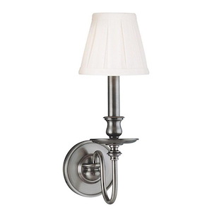 Menlo Park - One Light Wall Sconce - 5 Inches Wide by 13.25 Inches High