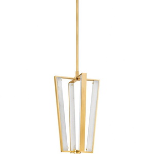 Edgemere - 28W 4 LED Pendant-27.75 Inches Tall and 16 Inches Wide