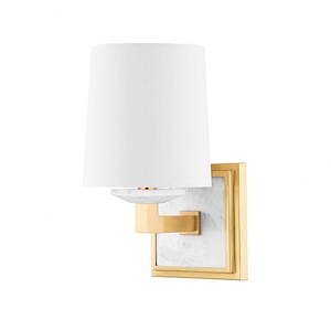 Elwood 1 Light Wall Sconce in The Classics Transitional Essentials Style 11 Inches Tall and 6 Inches Wide