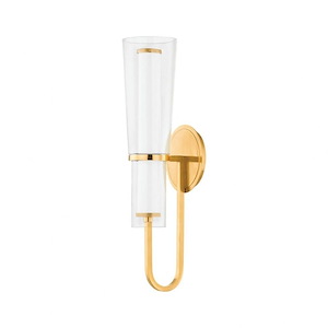 Vancouver - 8W 1 LED Wall Sconce In Modern Style-20 Inches Tall and 5.5 Inches Wide