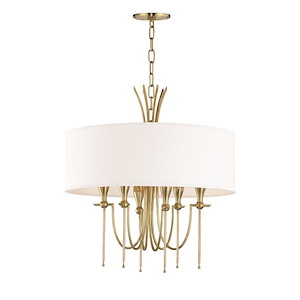 Damaris 6-Light Chandelier - 22 Inches Wide by 24 Inches High