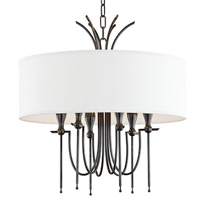 Damaris - 6 Light Chandelier-23.75 Inches Tall and 22.25 Inches Wide - 1314768