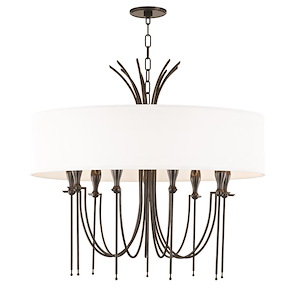 Damaris 9-Light Chandelier - 30 Inches Wide by 27.5 Inches High