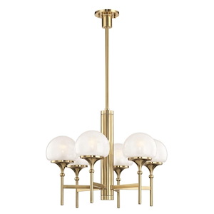 Salem 6-Light Chandelier - 27 Inches Wide by 27 Inches High - 750202