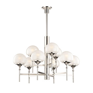 Salem 9-Light Chandelier - 36 Inches Wide by 31 Inches High