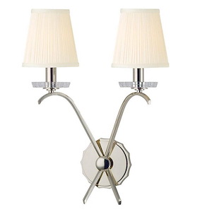 Clifton - Two Light Wall Sconce - 13.25 Inches Wide by 18 Inches High