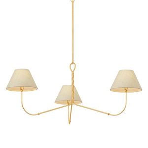 Dekalb - 3 Light Chandelier-21.75 Inch Tall and 48 Inch Wide - 1420618