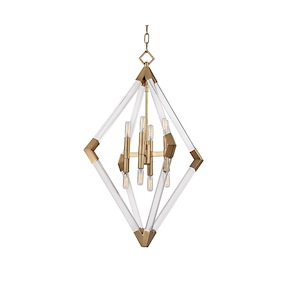 Lyons - Eight Light Pendant - 23.5 Inches Wide by 33 Inches High