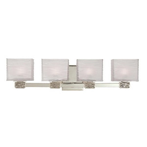 Hartsdale 4 Light Bath Vanity - 26 Inches Wide by 6.25 Inches High