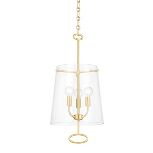James - 3 Light Pendant-22.75 Inches Tall and 11 Inches Wide - 1099665