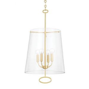 James - 4 Light Pendant-27.75 Inches Tall and 15 Inches Wide - 1099666