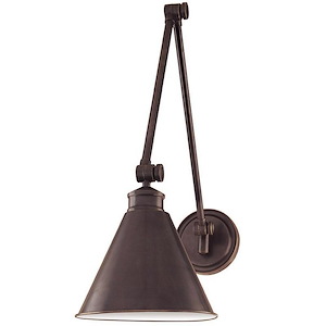 Exeter Collection - One Light Swing Arm Wall Lamp - 92213