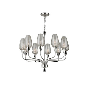 Longmont - Ten Light Chandelier - 25.25 Inches Wide by 20.25 Inches High - 522919