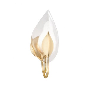 Blossom - One Light Wall Sconce in Transitional Style - 6.25 Inches Wide by 16 Inches High