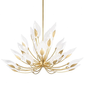 Blossom - 24 Light 5-Tier Chandelier in Contemporary Style - 55 Inches Wide by 15 Inches High