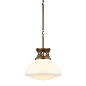 Bruceville - 1 Light Pendant-20.25 Inch Tall and 16 Inch Wide - 1420624