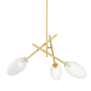 Alberton - 3 Light Chandelier-28 Inches Tall and 31.25 Inches Wide