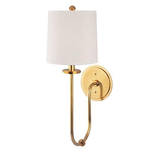 Jericho - One Light Wall Sconce - 7 Inches Wide by 20.5 Inches High