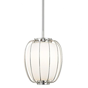 Ephron 1-W Pendant - 10 Inches Wide by 17.5 Inches High