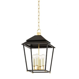 Natick - 4 Light Pendant-19.25 Inches Tall and 12.5 Inches Wide