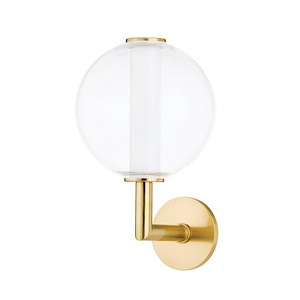 Richford - 8W 1 LED Wall Sconce-14.75 Inches Tall and 9 Inches Wide