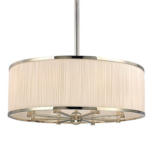 Hastings - Eight Light Chandelier - 30 Inches Wide by 12.25 Inches High