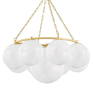 Thornwood - 9 Light Chandelier-20.5 Inches Tall and 43.25 Inches Wide