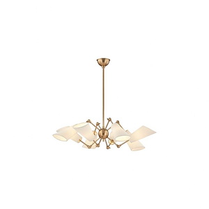 Buckingham 8-Light Chandelier - 34.5 Inches Wide by 10 Inches High - 749976