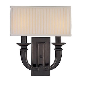 Pheonicia - Two Light Wall Sconce - 10.25 Inches Wide by 11 Inches High