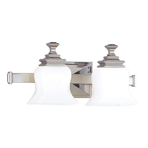 Wilton - Two Light Wall Sconce - 17 Inches Wide by 7.5 Inches High - 92263