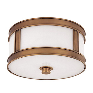 Patterson - One Light Flush Mount - 10 Inches Wide by 5.25 Inches High - 268826