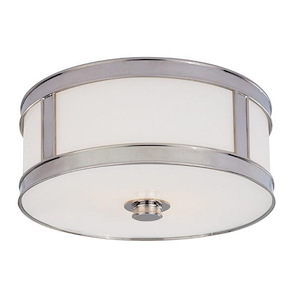 Patterson - Two Light Flush Mount - 13 Inches Wide by 5.5 Inches High